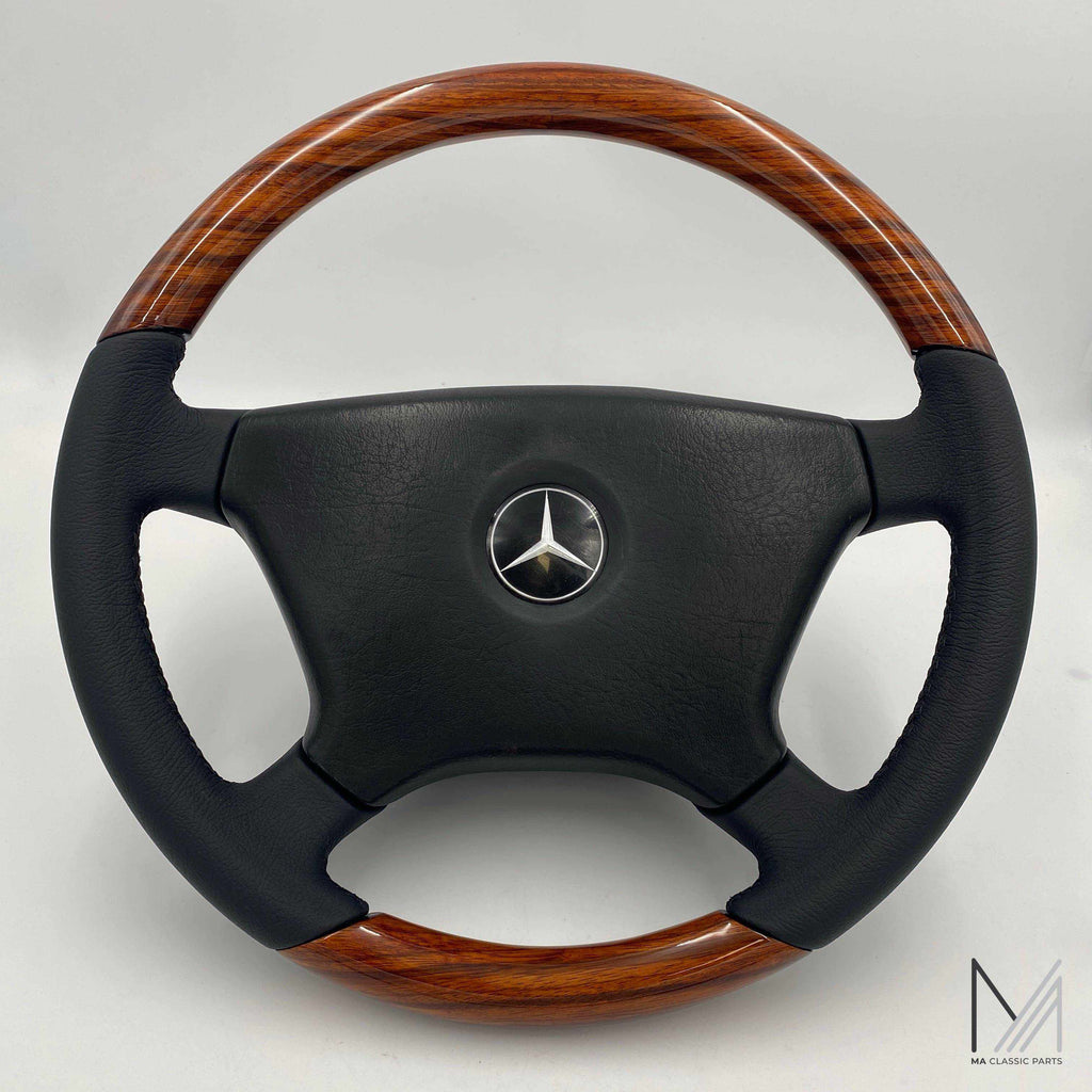 Mercedes Benz Lederlenkrad Zebrano W124 R129 W140 W201 W210 W463