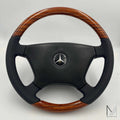 Mercedes Benz Lederlenkrad Zebrano W124 R129 W140 W201 W210 W463