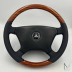 Mercedes Benz Lederlenkrad Zebrano W124 R129 W140 W201 W210 W463