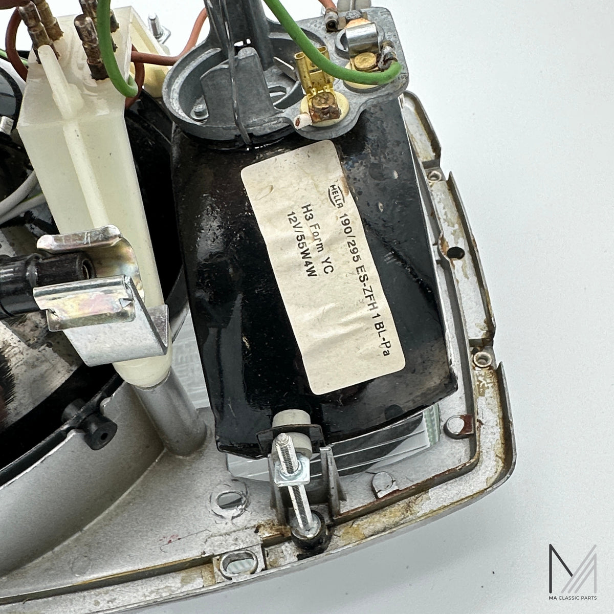Hella Scheinwerfer 190/295 H3 Mercedes-Benz /8 W114 W115 gebraucht – Ansicht 4