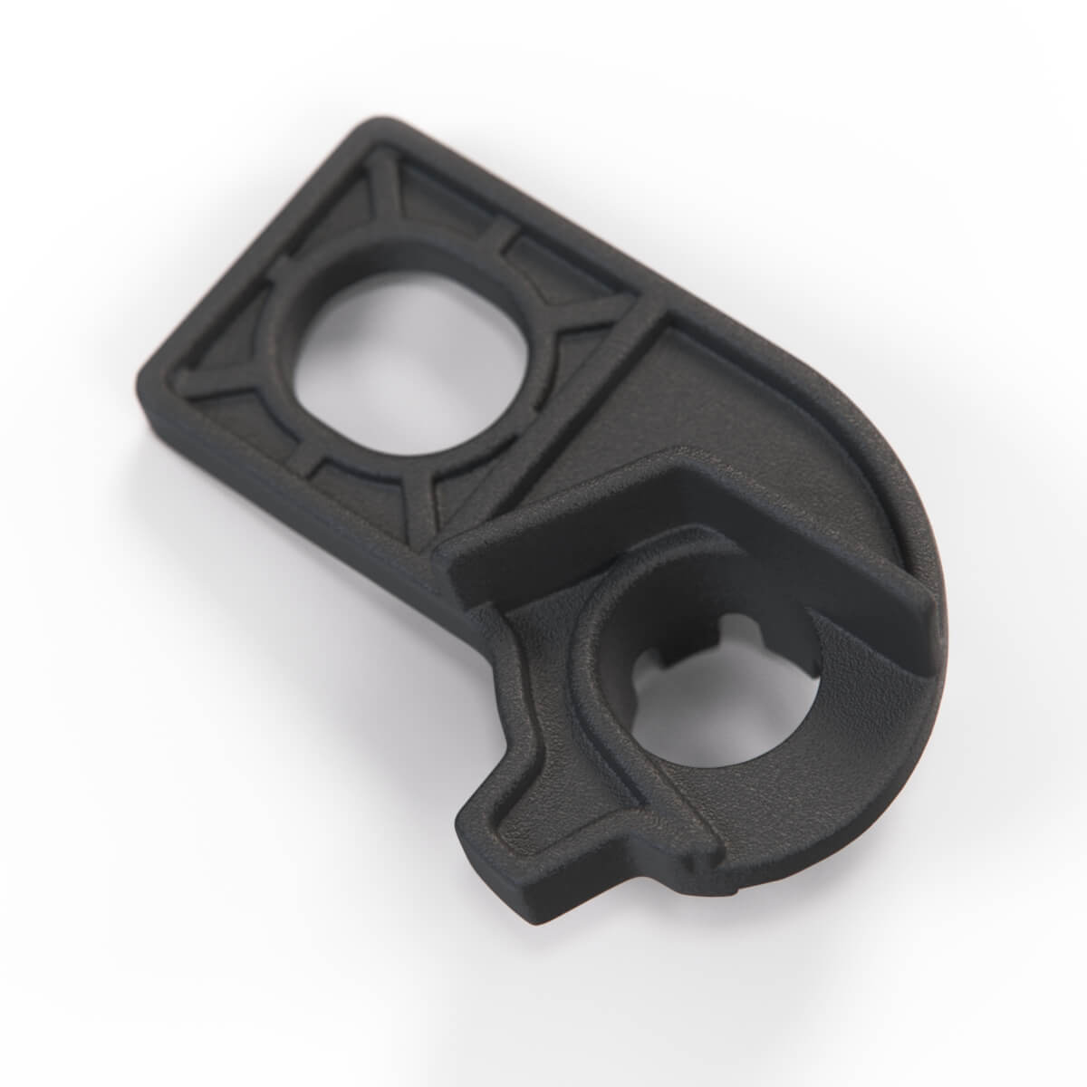 Audi A4 Halte- Platte Scheinwerfer Halter Halterung li. od. re. Schwarz