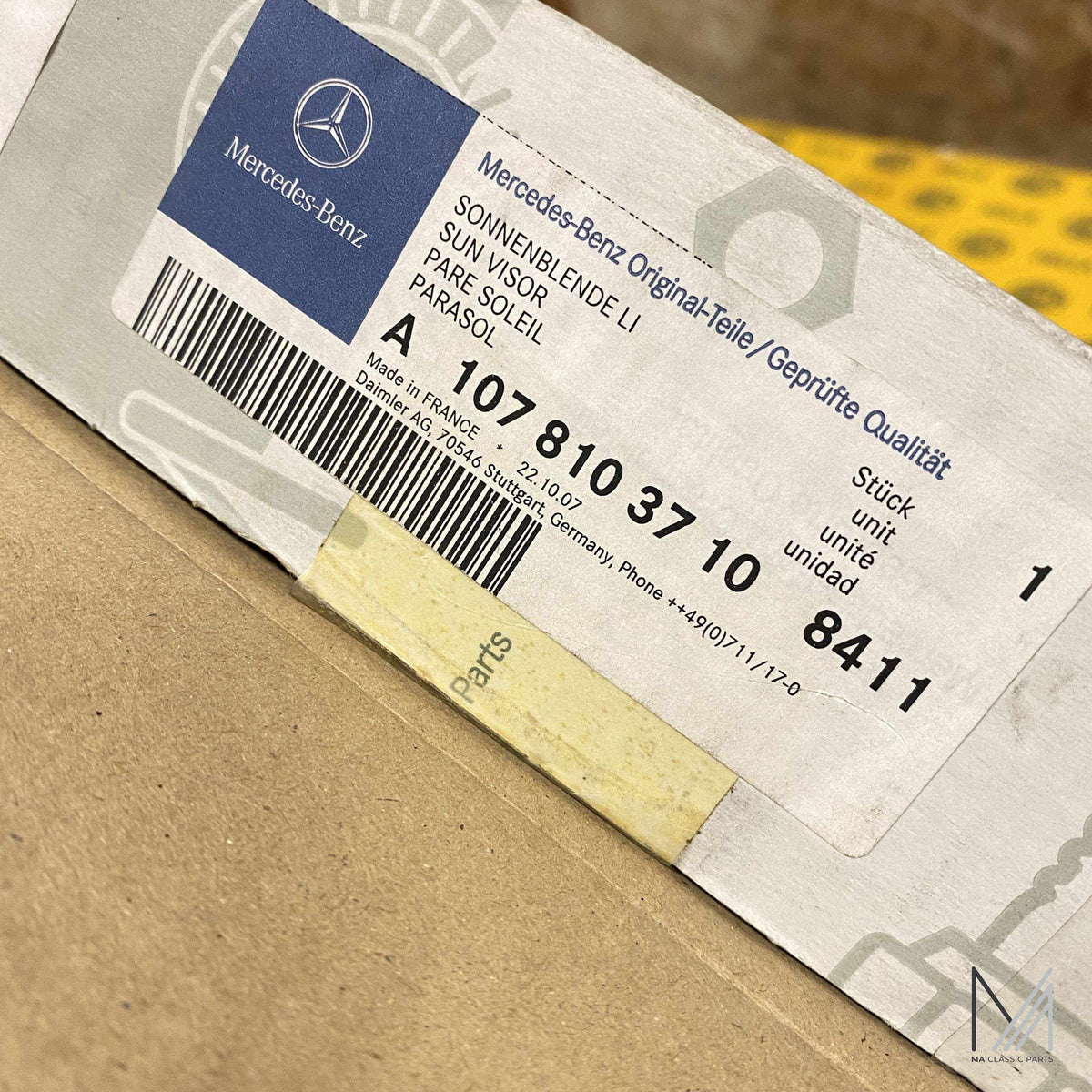 Mercedes-Benz SLK R171 Sonnenblende NOS – A1718100310 – Ansicht 3