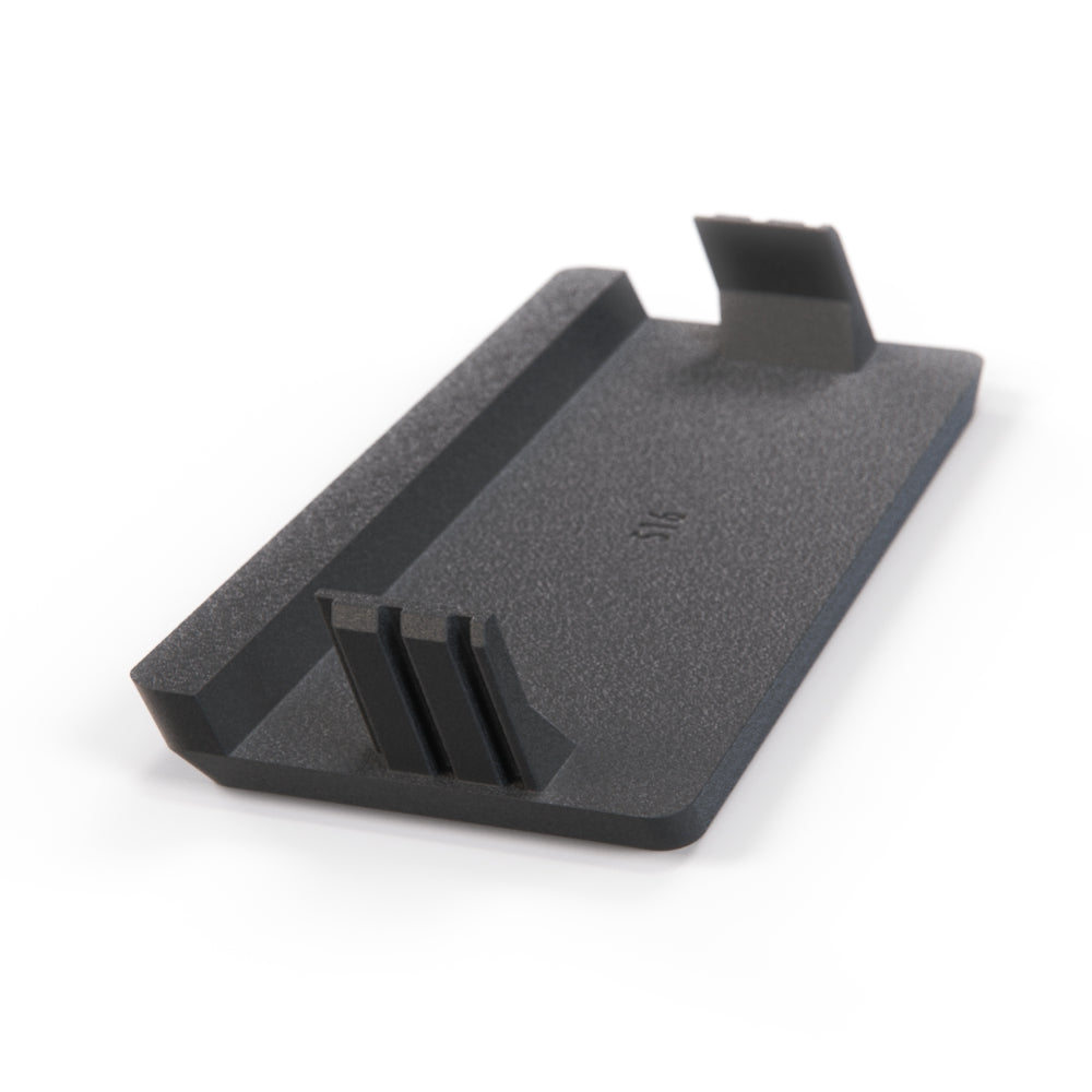 BMW E24 E30 Hinten Ash Ablage Blindabdeckung Platte Ashtray Schwarz – Ansicht 2