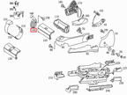 Mercedes W215 CL Sitzverkleidung vorne L/R Alle Farben A2159181330 – Ansicht 4