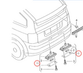 Audi A2 Number Kennzeichen Leuchte Set – Ansicht 3