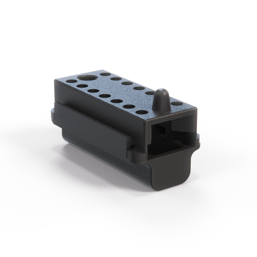 Porsche 911 14-Pin Buchsen-Steckergehäuse Set Schwarz – Ansicht 2