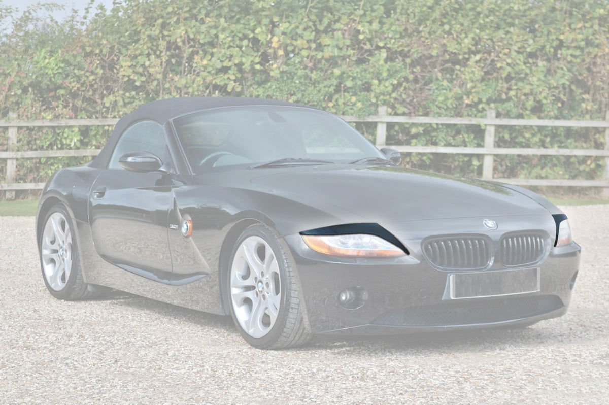 BMW Z4 Scheinwerferblenden Bad Look gebogen 2er-Satz E85 E86 NEU – Ansicht 2