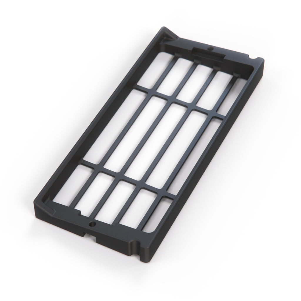 BMW E23 E24 E28 E30 Nebel Leuchte Grill Spezial Glas Halter Rahmen Schwarz – Ansicht 3