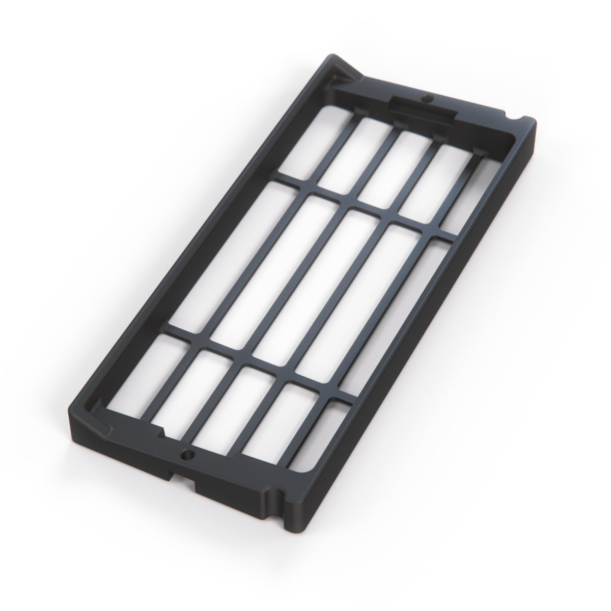 BMW E23 E24 E28 E30 Nebel Leuchte Grill Spezial Glas Halter Rahmen Schwarz – Ansicht 3