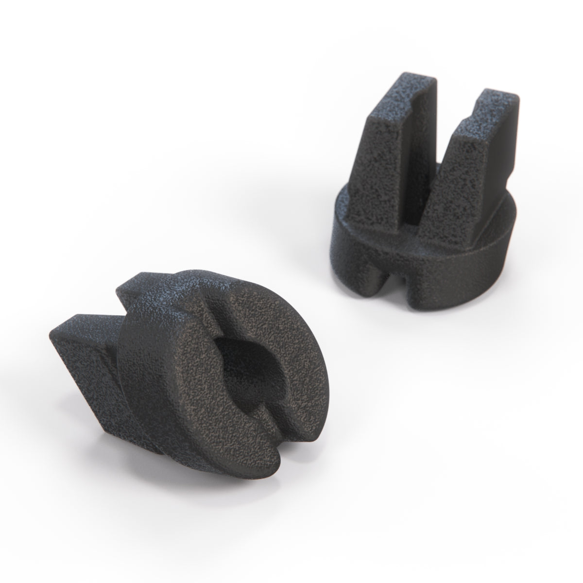 Audi 100/200 100 Türgriff Stud Clip Set von Schwarz – Ansicht 2