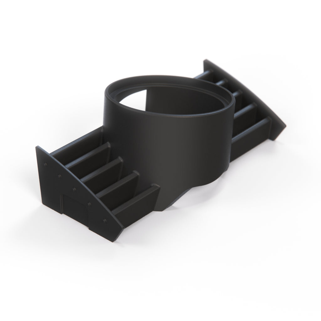 Audi A4 52mm Instrumentenhalter Halter Schwarz – Ansicht 2