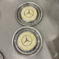 Mercedes-Benz Radkappen Paar 14 Zoll Chrom Creme A1154010324 W115 W123