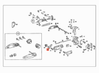 Mercedes-Benz Tür-Innengriff links W123 – A1237600161 – Ansicht 3