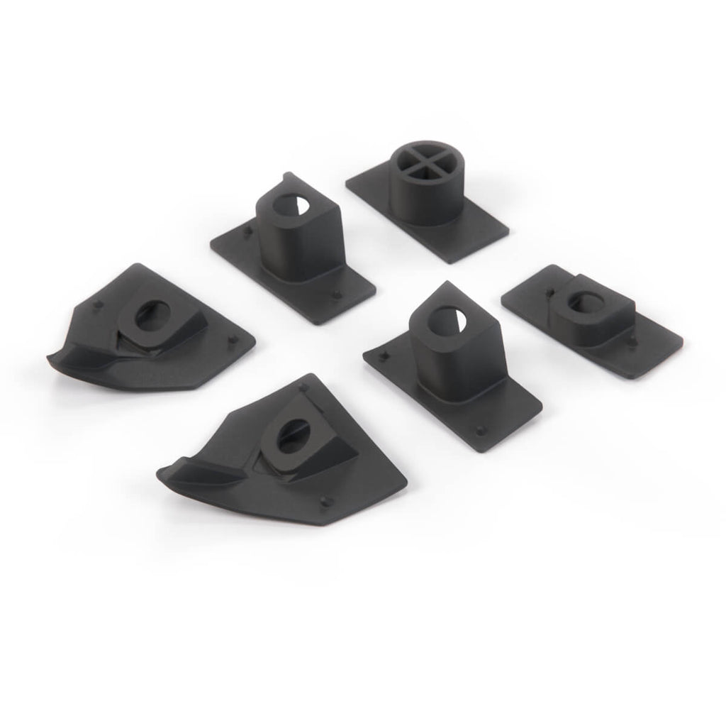 BMW Compact Reparatursatz Clips Seitenverkleidung hinten 6er-Satz E36 NEU – Ansicht 2