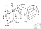 BMW Türfangband hinten E39 NEU – Ansicht 2