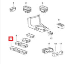 BMW Dreifach-Schalterblende Rahmen E36 NEU – Ansicht 4