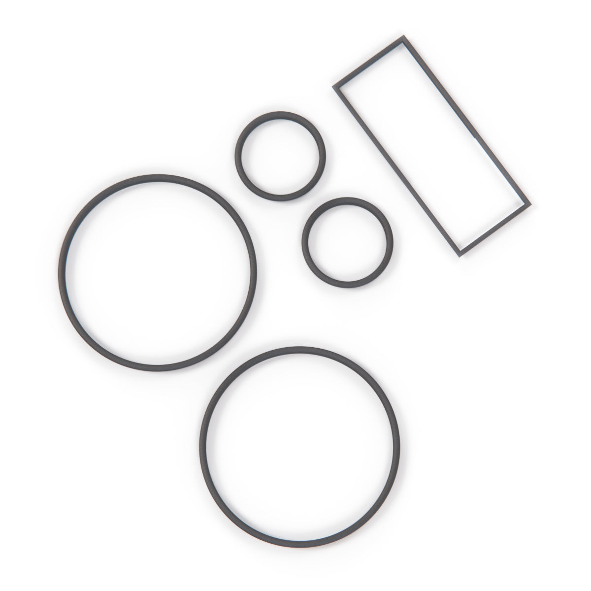 Audi 80 80 Kombiinstrument-Ringe Full Set Schwarz – Ansicht 3