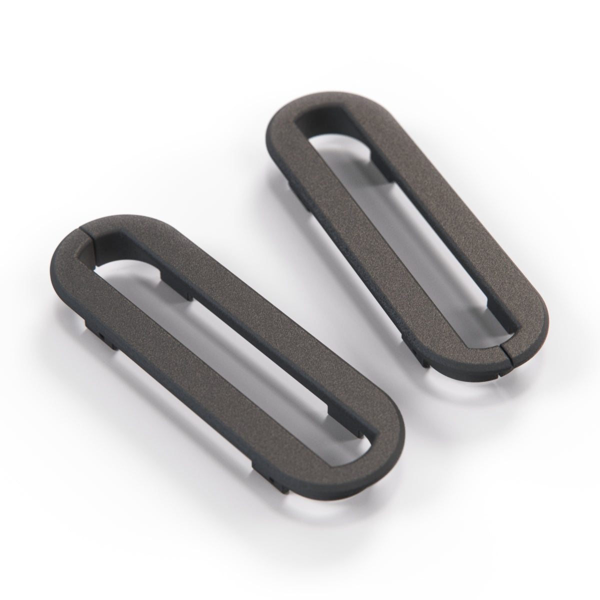 Porsche 924 944 968 Gurtführung Rosette Set von Schwarz