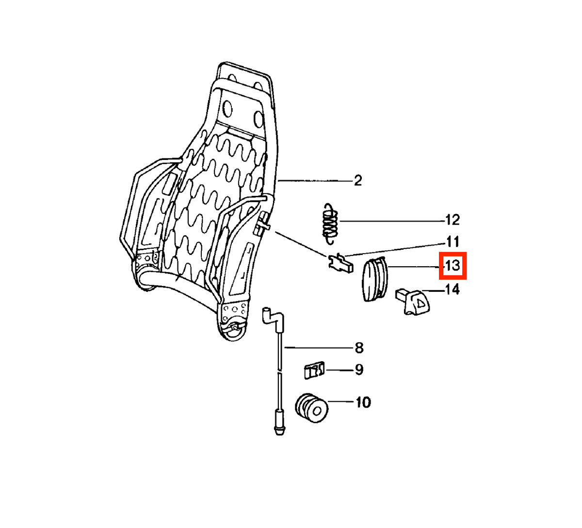Porsche Sitzverstellhebel-Blende 911 930 964 924 928 944 NEU – Ansicht 4