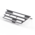 Mercedes-Benz Abschlepphaken Gitterabdeckung USA W201 Grundiert – A2018800905