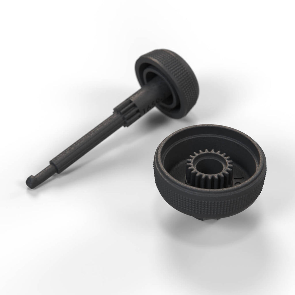Audi Spiegelverstellung Joystick-Knopf manuell 80 90 B3 B4 100 A6 C4 NEU – Ansicht 4