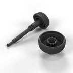 Audi Spiegelverstellung Joystick-Knopf manuell 80 90 B3 B4 100 A6 C4 NEU – Ansicht 4