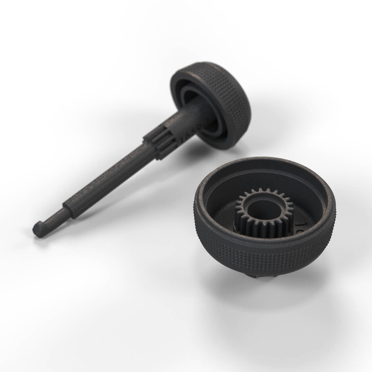 Audi Spiegelverstellung Joystick-Knopf manuell 80 90 B3 B4 100 A6 C4 NEU – Ansicht 4