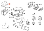 BMW E34 Relais Box Abdeckung Schwarz – Ansicht 5