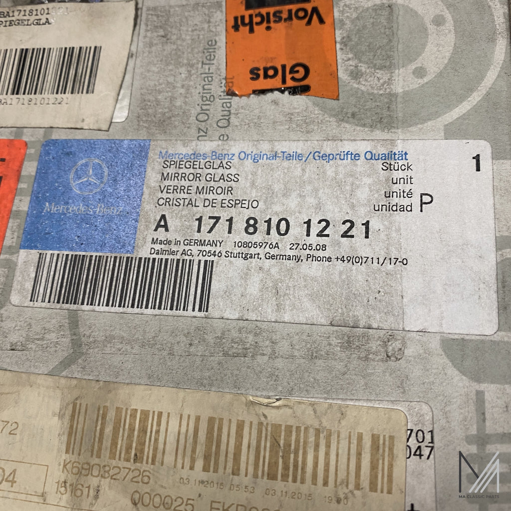 Mercedes-Benz SL R230 SLK R171 Spiegelglas NOS – A1718101221 – Ansicht 3