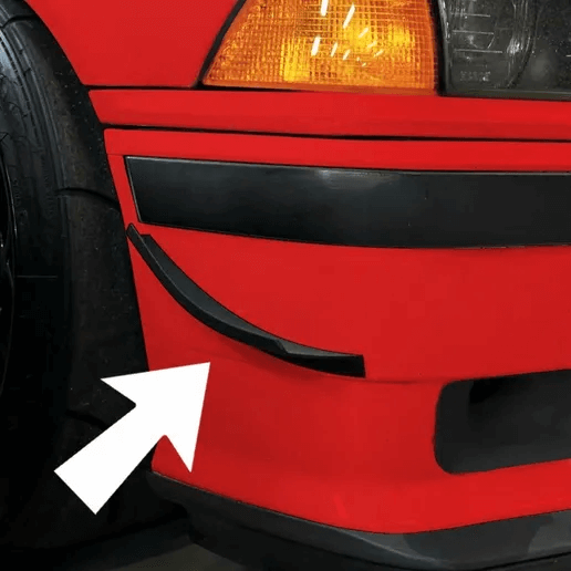BMW Frontstoßstangen-Canards M-Stil Paar E36 NEU – Ansicht 4