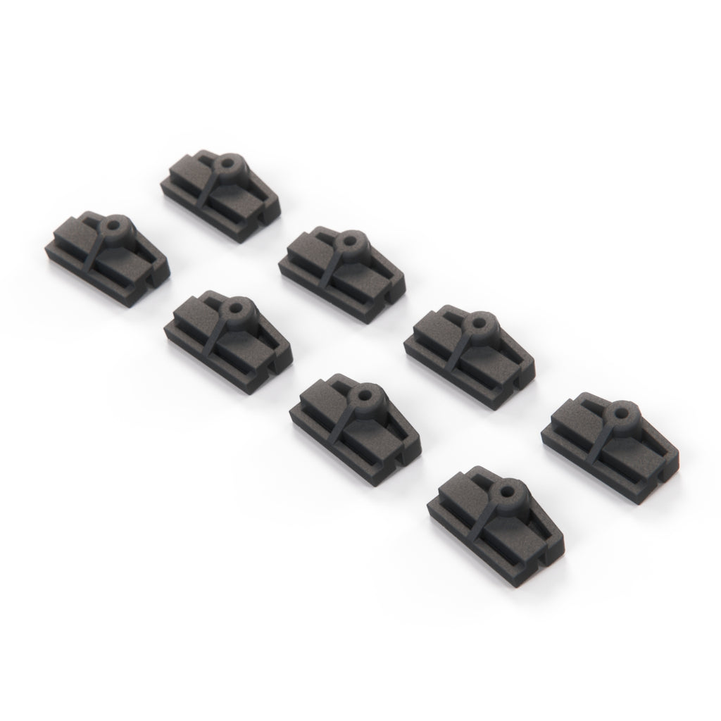 BMW E30 Seitenschweller unten Clip Set Schwarz