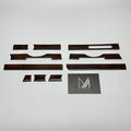 Holzleisten Armaturenbrett Set Wurzelholz R107 W107 EU & US Modell NEU