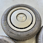 Mercedes-Benz W124 Stahlfelgen Satz 15 Zoll mit Radzierblenden + Winterreifen – A1244010924 – Ansicht 5