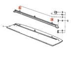 BMW Haken Heckscheiben-Sonnenrollo 2er-Satz E23 E28 E30 NEU – Ansicht 4