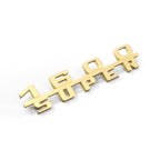 Porsche 356 1600 Super Emblem Gold NEU
