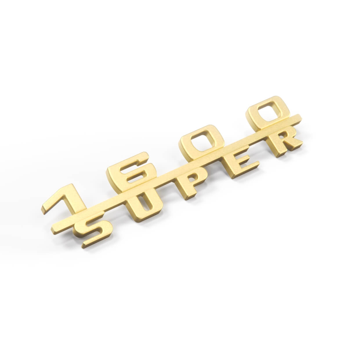 Porsche 356 1600 Super Emblem Gold NEU