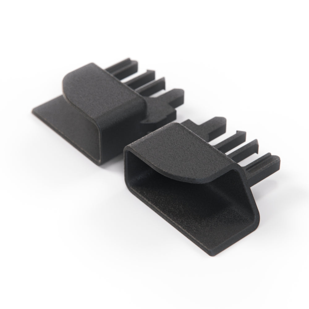 Audi A4 A6 Roller Jalousie Gepäck Abdeckung Clips Paar Schwarz
