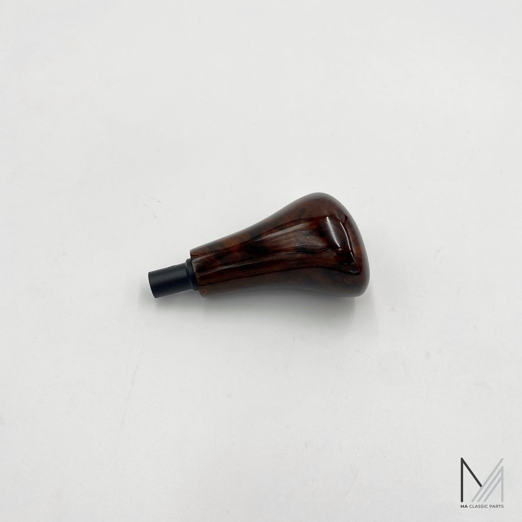 Wurzelholz Schalthebel manuell kurze Version W124 W201 W126 W123 NEU – Ansicht 2