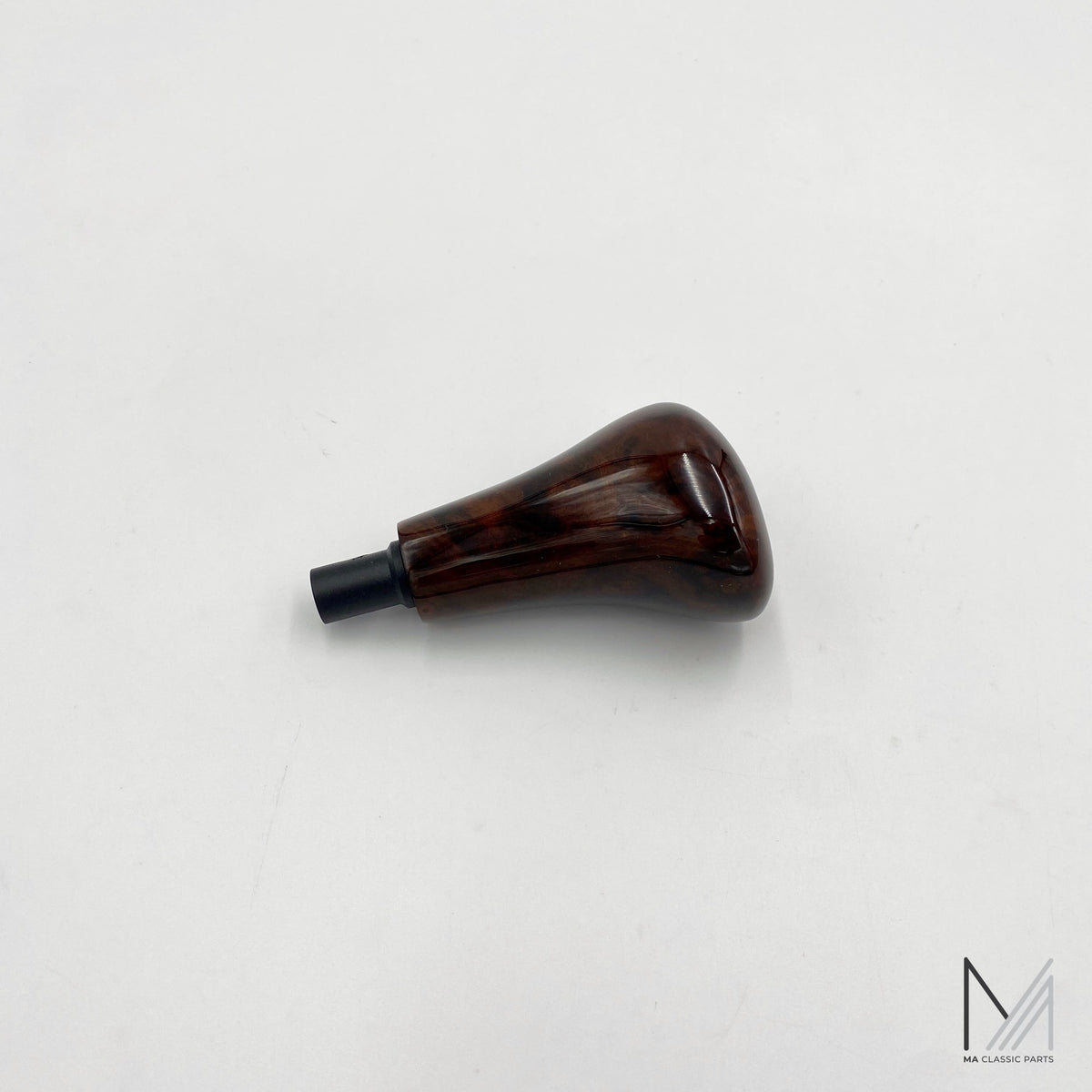 Wurzelholz Schalthebel manuell kurze Version W124 W201 W126 W123 NEU – Ansicht 2