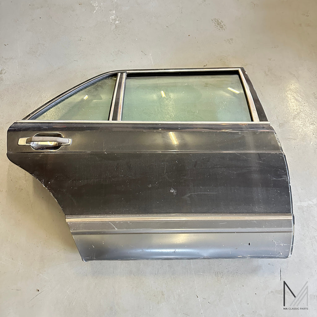 Mercedes-Benz W126 Tür hinten rechts Limousine anthrazit mit Scheiben