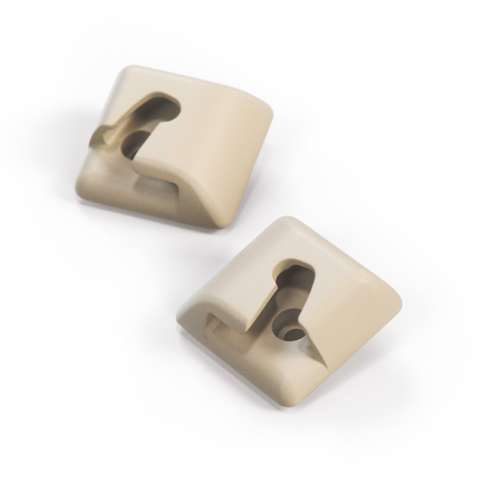 Audi 100/200 A6 100 vertikal Roller Shutter Netz hinten Brackets Set von li. u. – Ansicht 5