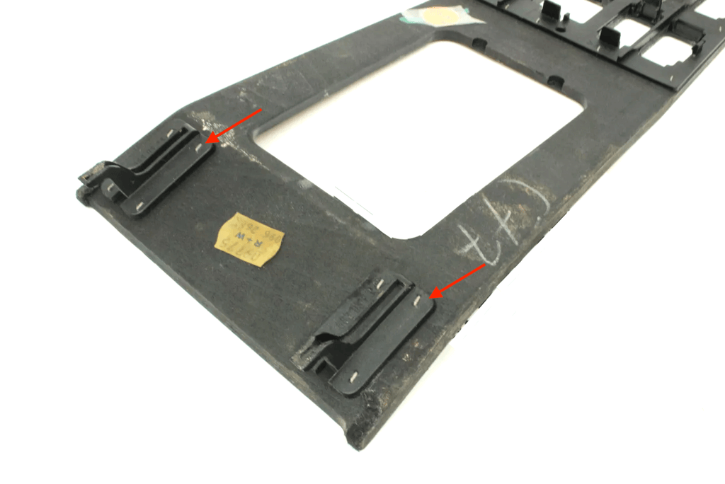 Mercedes-Benz W124 Reparaturset für Mittel Konsole Zierleiste Halterung Set von – A1246830323 – Ansicht 4