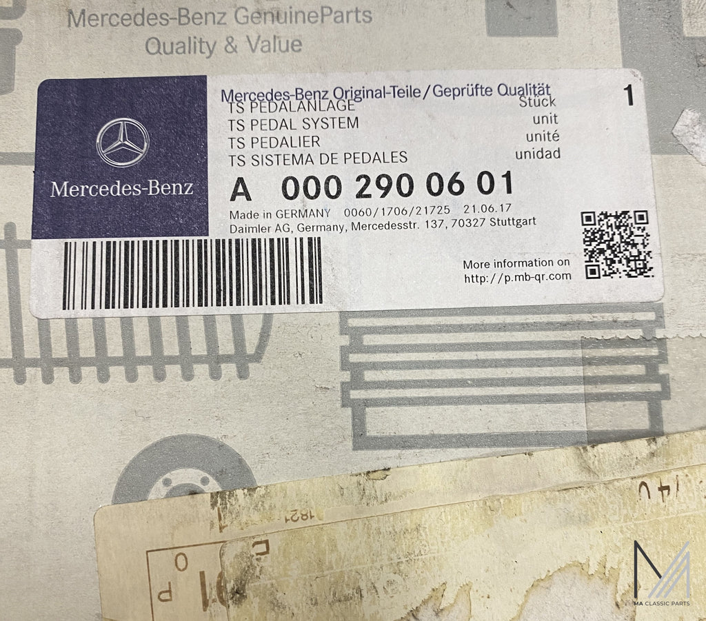 Mercedes-Benz W222 Pedalanlage inkl. Fahrerpedalmodul NOS – A0002900601 – Ansicht 2