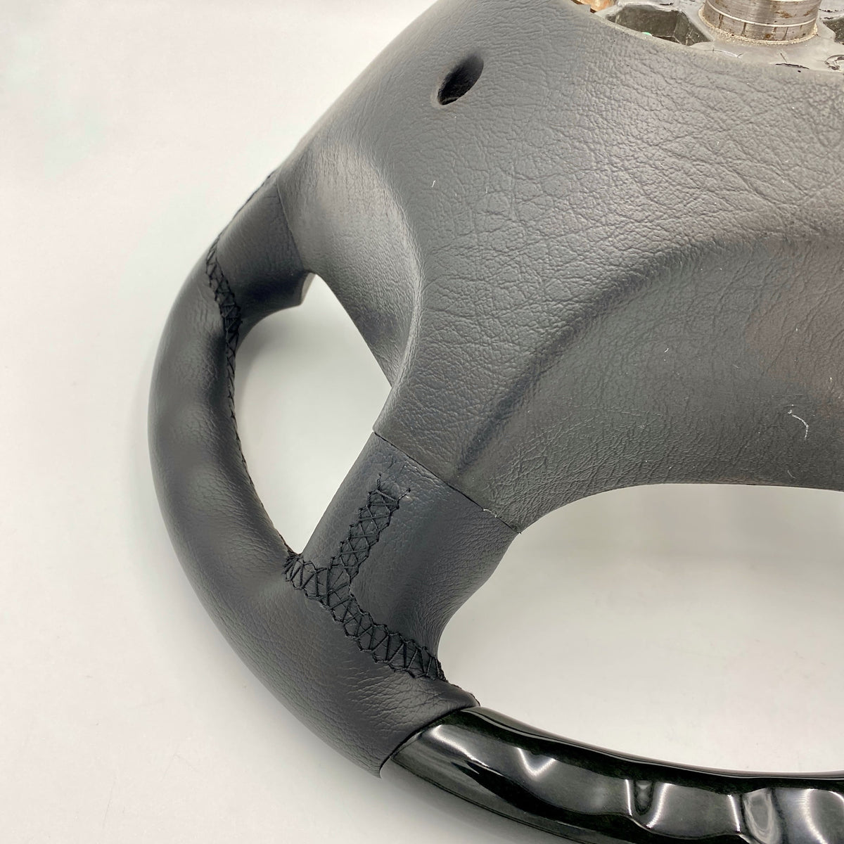 Mercedes Benz Lederlenkrad Vogelaugenahorn W124 R129 W140 W201 W210 W463 – Ansicht 9