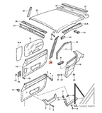 Porsche 924 944 968 A-Säulenverkleidung NEU – Ansicht 5