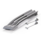 Mercedes-Benz Frontstoßstange Abschleppösen-Abdeckung Gitter W202 Grundiert – A2028800105 – Ansicht 2