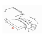 Mercedes-Benz SL Hardtop Notentriegelung Abdeckkappe R230 – A2307920030 – Ansicht 4