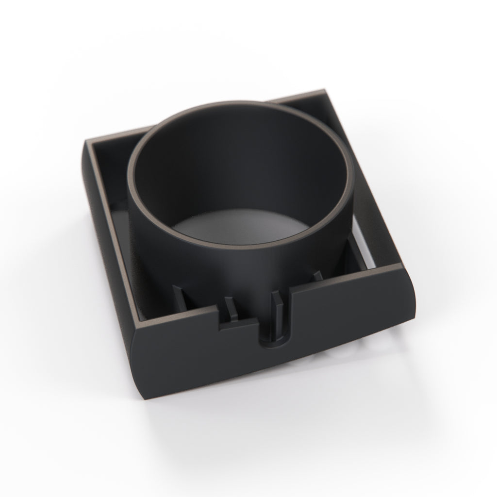 BMW E36 Seitlich Düse Instrumentenhalter Halter 52mm Hexagon oder Lines Pattern – Ansicht 4