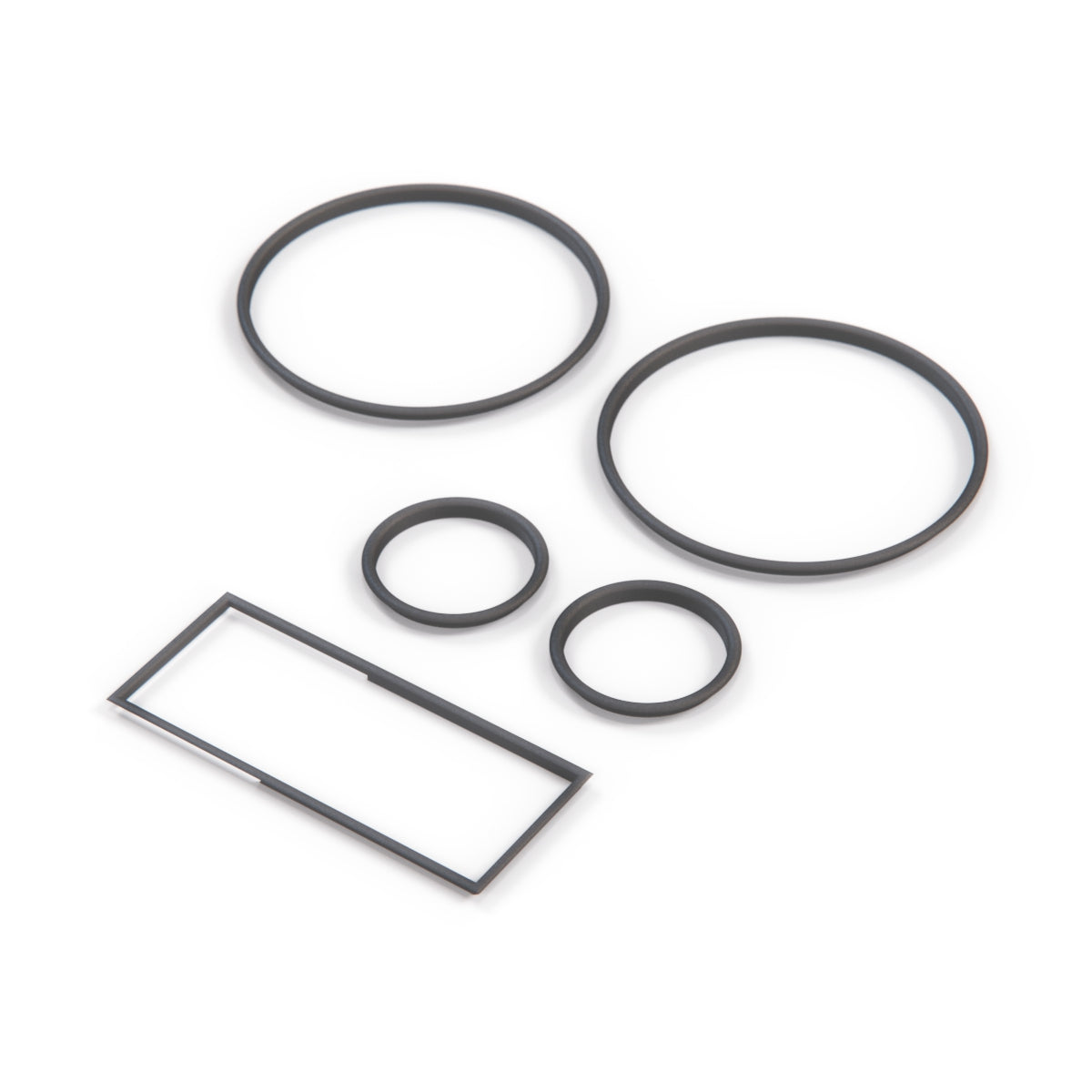 Audi 80 80 Kombiinstrument-Ringe Full Set Schwarz