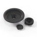 Porsche 911/964 928 Türschloss-Knopfgriff Rosette Schwarz
